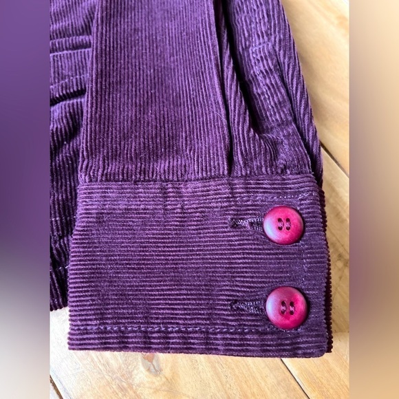 Corduroy Blazer in Plum. Size S - Picture 8 of 13